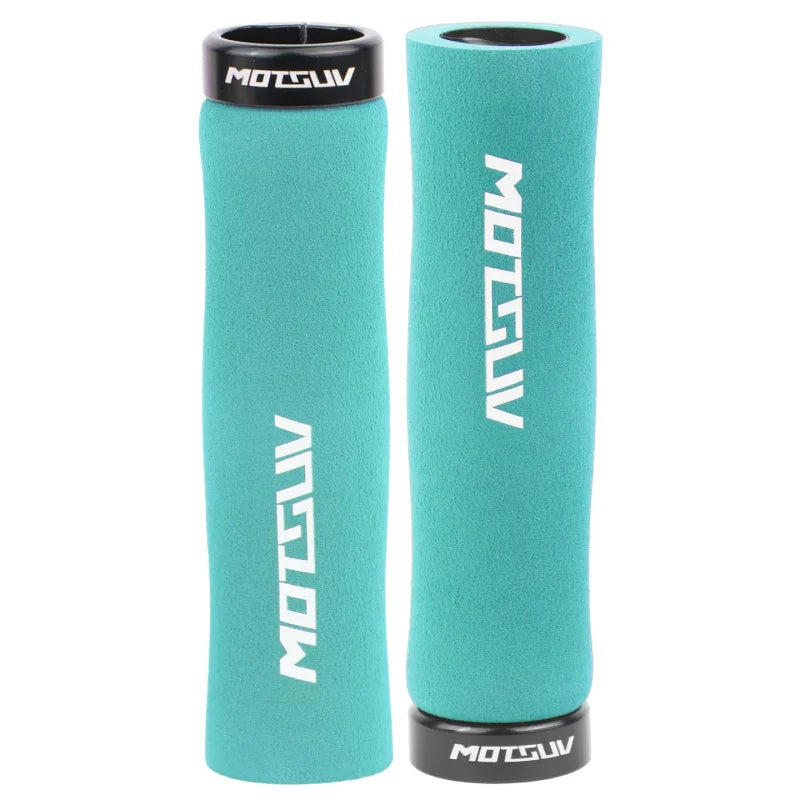 Lock-On Wave Sponge MTB Handlebar Grips – Anti-Slip & Comfort Bike Handlebar Grips Axl