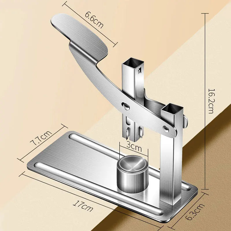 Stainless Steel Chestnut Cracker & Nut Opener – Non-Slip Handle Nut Cracker Tool Axl