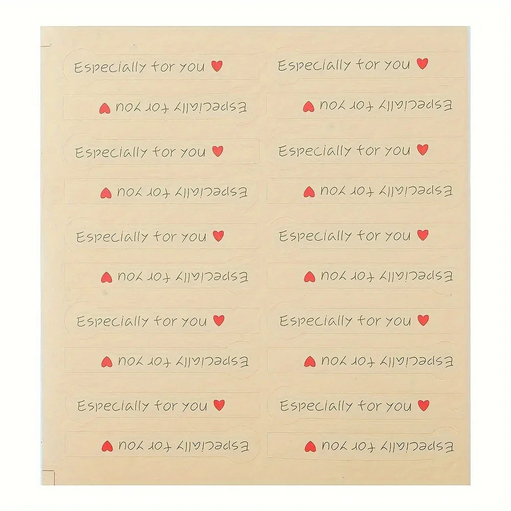 Kraft Paper "Especially For You" Scrapbooking Gift Labels Scrapbooking Stickers Axl