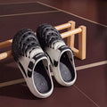 Men's EVA Beach Sandals – Breathable Hollow Thick Sole Clogs Men's Beach Sandals Axl WHITE 36-37