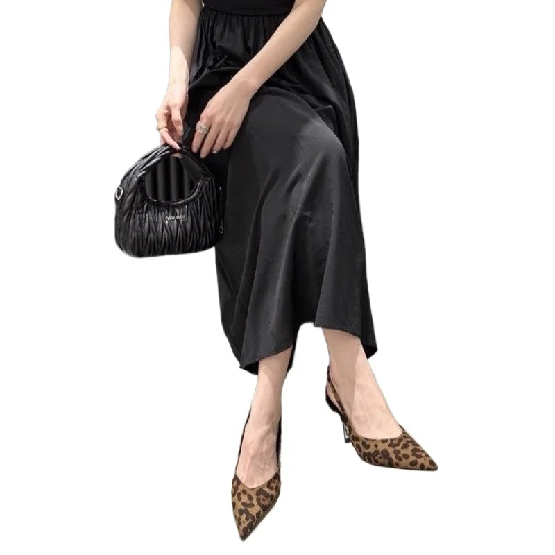 VKJF Women's Luxury High Heel Sandals – Pointed Toe Party Pumps High Heel Sandals Axl
