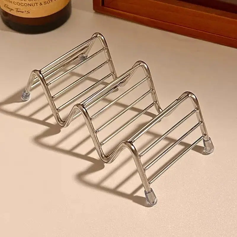 Stainless Steel Soap Dish with Drainage | Bathroom Soap Rack Soap Dish Rack Axl