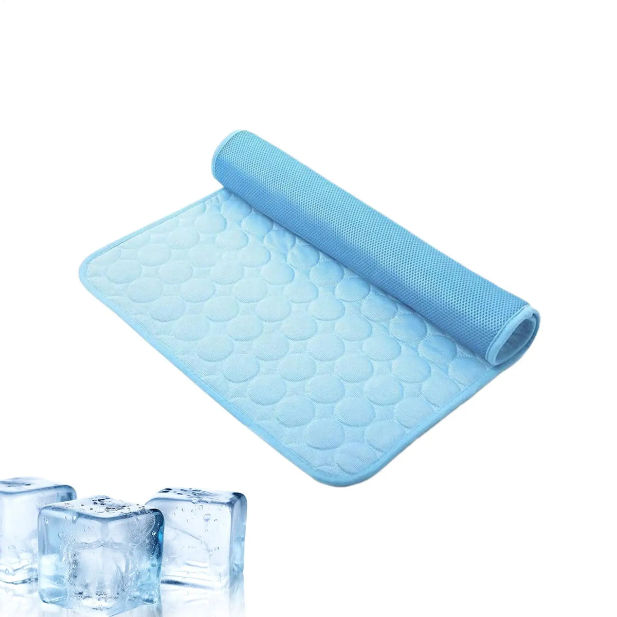 Pet Cooling Mat – Ice Silk Dog & Cat Cool Pad, Washable Pet Cooling Mat Axl