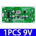 Type-C 15W 18650 Lithium Battery Charger Module DC-DC Boost UPS Battery Charger Module Axl 9V