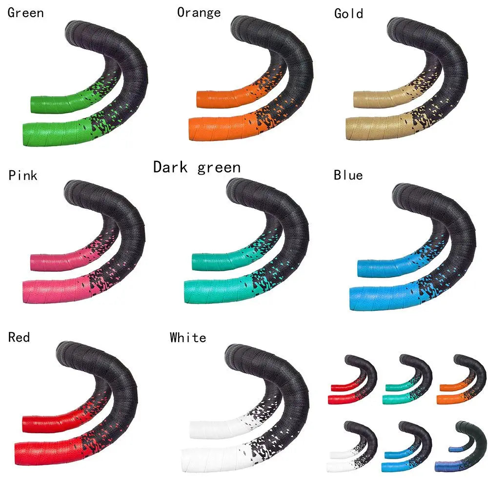 PU EVA Anti-Vibration Bicycle Handlebar Tape | Non-Slip Wrap Handlebar Tape Axl