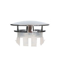 Copper Sink Overflow Cover Ring – Round Double Layer Cap Sink Overflow Cover Axl -A