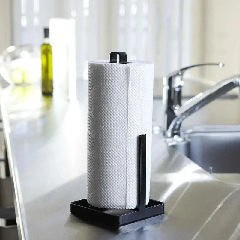 Stainless Steel Paper Towel Holder – Kitchen & Bathroom Stand Paper Towel Holder Axl