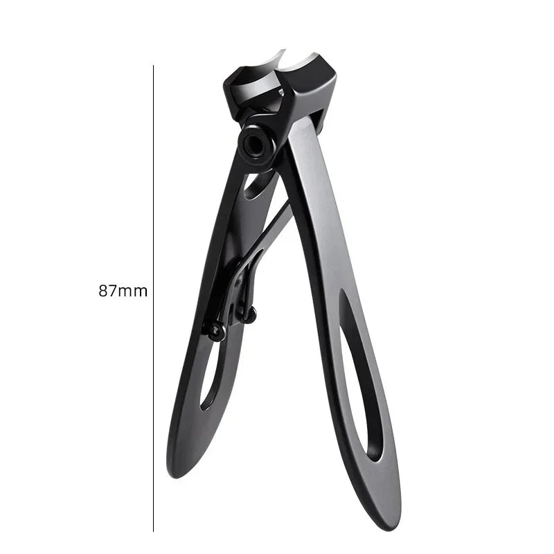Stainless Steel Nail Clipper for Thick Toenails & Fingernails Nail Clipper Axl Large Black-8886