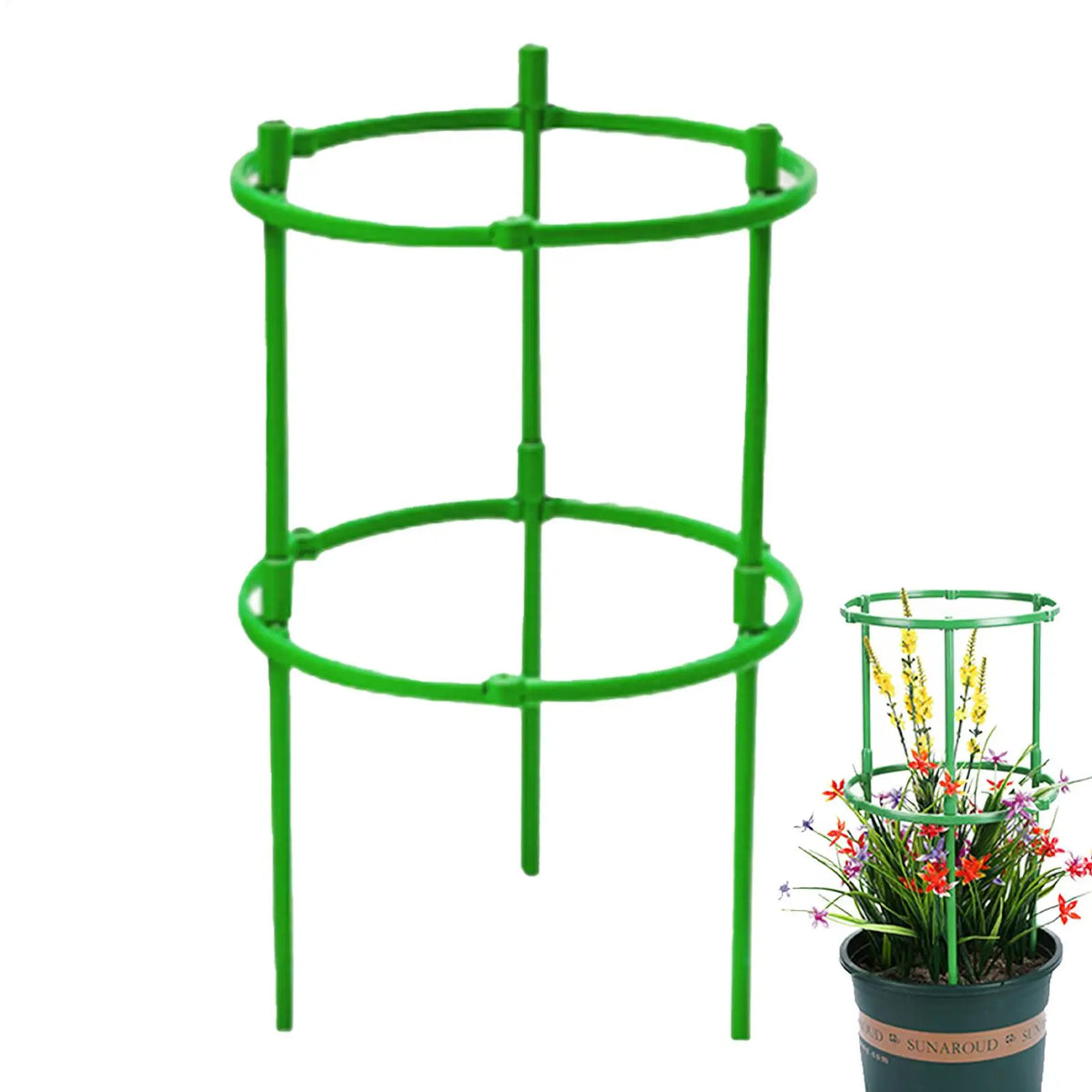 Semicircle Plant Support Cage for Tomato, Vine & Flowers Plant Support Cage Axl