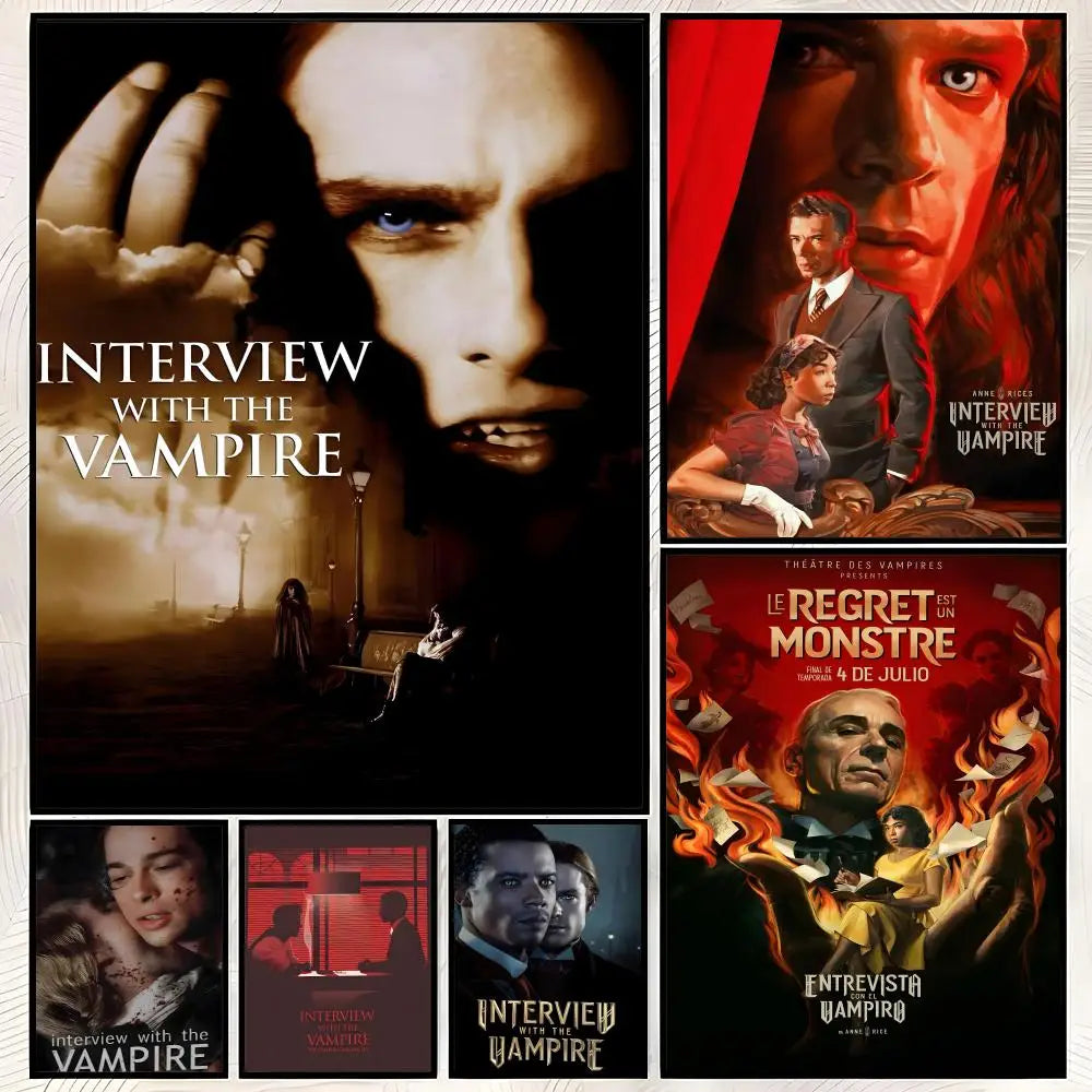 Interview With The Vampire HD PVC Self-Stick Wall Art Poster Wall Art Poster Axl