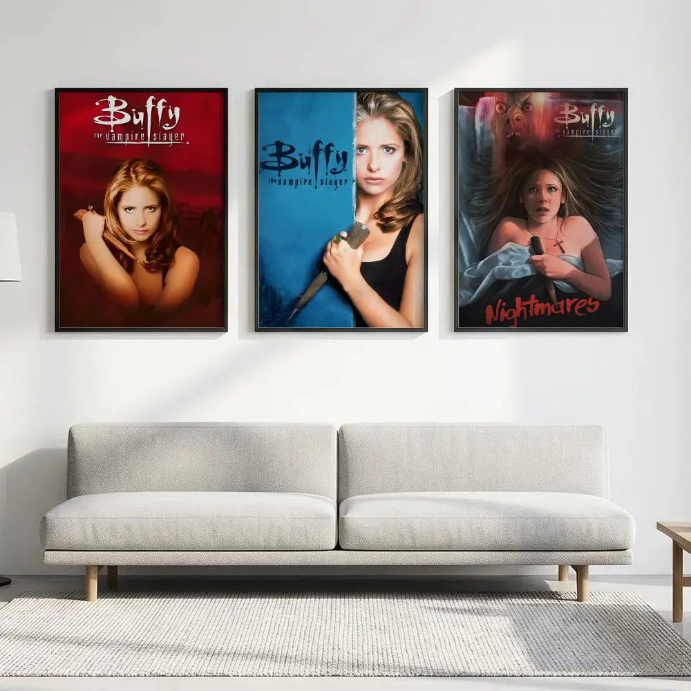 Buffy the Vampire Slayer HD Wall Poster | Home Decor Art Wall Art Poster Axl