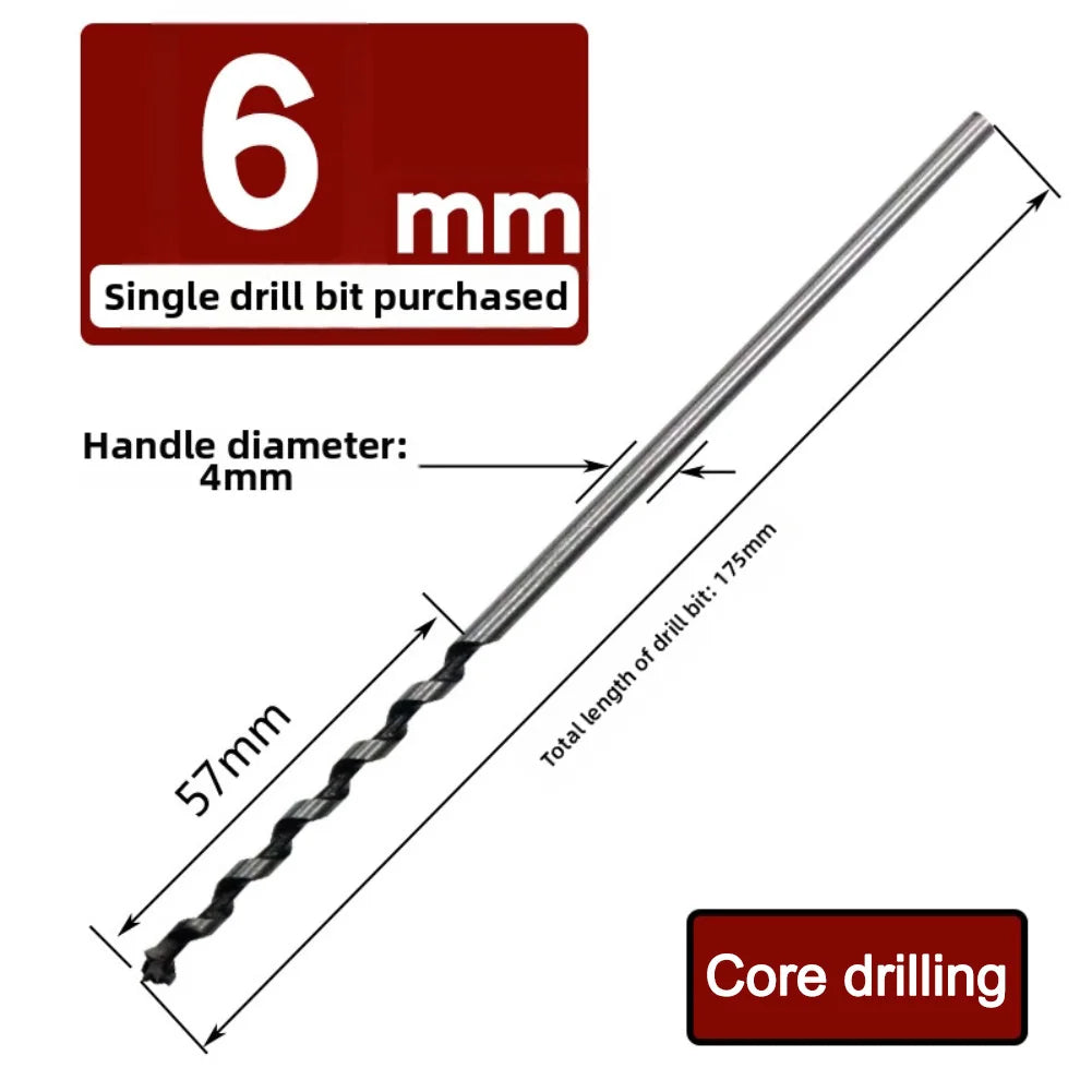 HSS Square Hole Drill Bit 6–18mm | Mortising Chisel for Wood Mortising Drill Bit Axl 6mm China Mainland