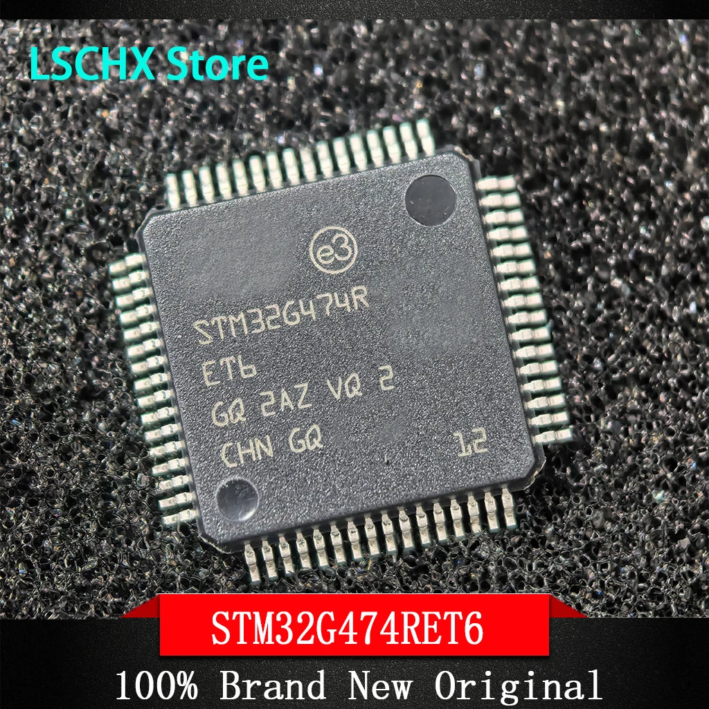 2PCS STM32G474 Series ARM Cortex-M4 Microcontroller IC Chips Microcontroller IC Chip Axl STM32G474CEU6