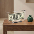 Acrylic Magnetic Money Holder Frame | Dollar Bill Display Stand Acrylic Display Frame Axl Default Title