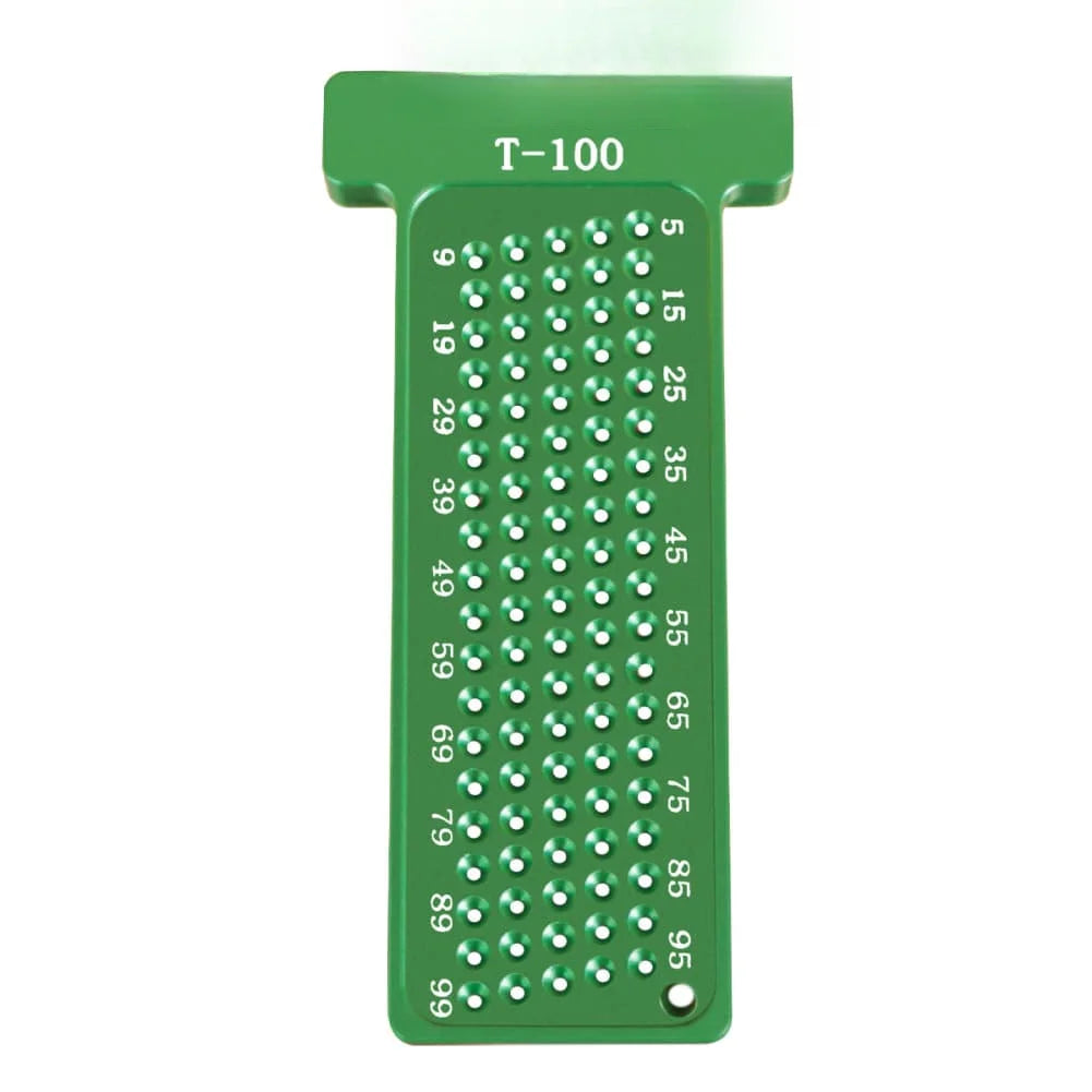 Aluminum T-Square Woodworking Marking Gauge & Layout Ruler Woodworking Marking Gauge Axl Green Metric China Mainland