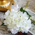 Silk Hydrangea Artificial Flowers – Wedding & Home Fake Bouquet Artificial Silk Flowers Axl color 4 1 pc