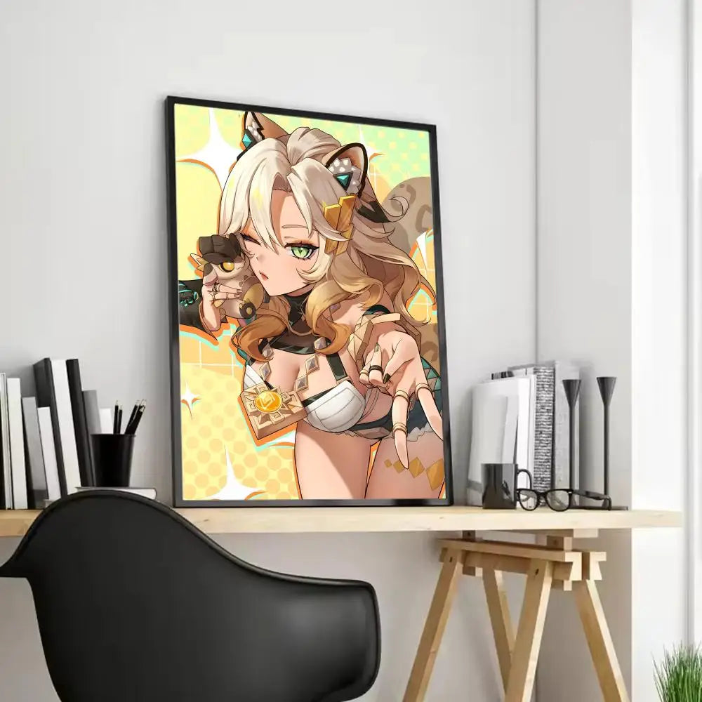 Xilonen Game Canvas Poster – Unframed Wall Art | Home Décor Canvas Wall Art Axl