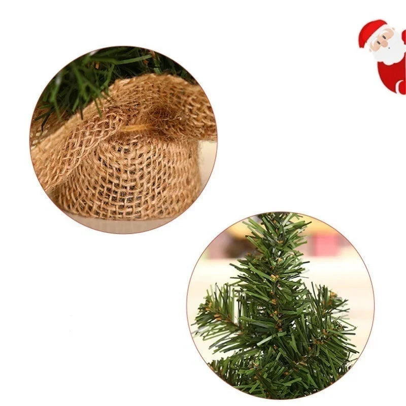 Mini Snowy Pine Christmas Tree 20cm/30cm – Desktop Decor Mini Christmas Tree Axl