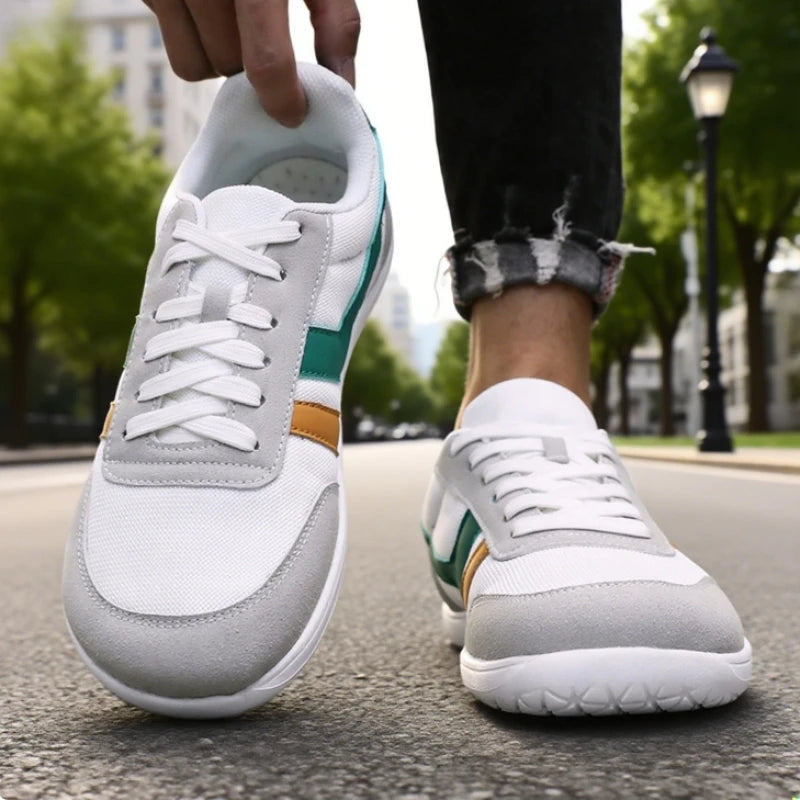 ZULIWAGN Men's Wide Sneakers – Soft Sole Breathable Running Shoes Athletic Sneakers Axl