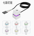 External PC Power Button – Blue LED Switch, 1.8m Cable PC Power Switch Axl white
