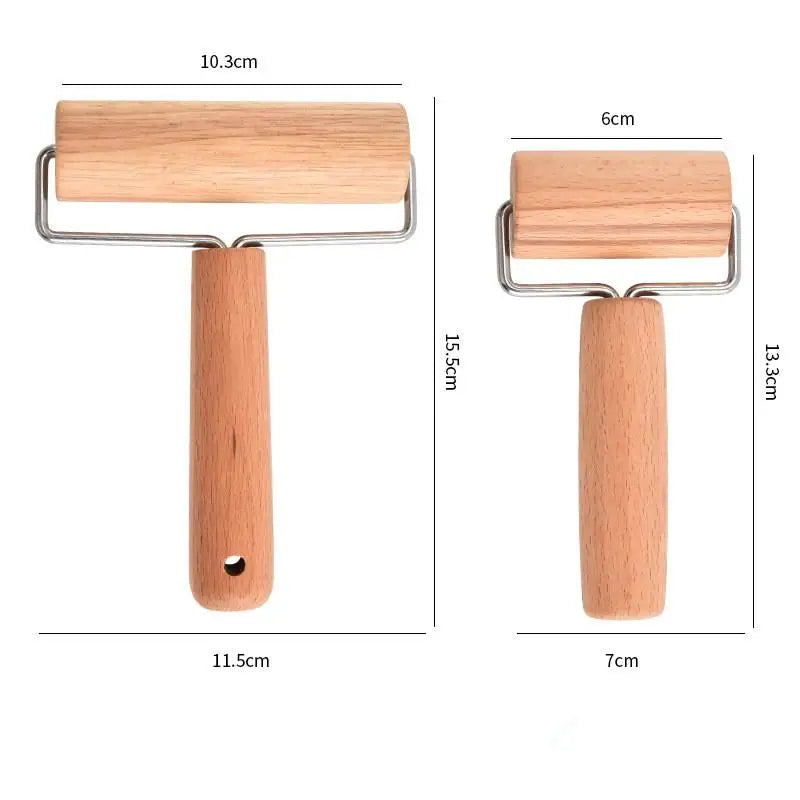 Wooden Rolling Pin – Double Head Dough Roller for Pizza & Pastry Wooden Rolling Pin Axl