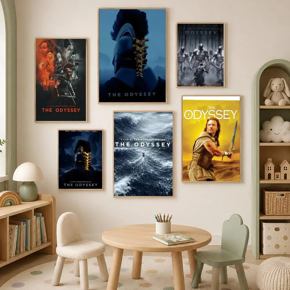 The Odyssey Self-Stick HD PVC Wall Art Poster | Waterproof Wall Art Poster Axl