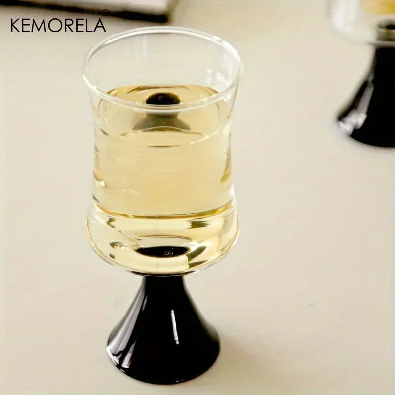 KEMORELA Champagne Glasses – Reusable Glass Goblets 1-2 Pack Champagne Glasses Axl