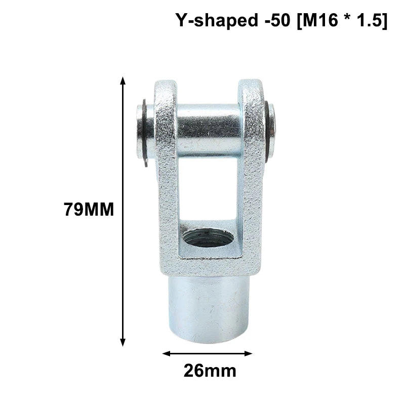 SC Cylinder Y-Type & I-Type Connector Fittings | MAL/MA Pneumatic Cylinder Fitting Axl Y 50