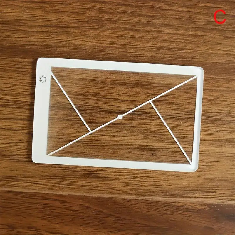 Fibonacci Golden Ratio Viewfinder – Photo Composition Ruler Photography Composition Tool Axl C