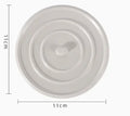 Silicone Drain Plug – Leak-Proof Sink & Bathtub Cover Silicone Drain Plug Axl WHITE