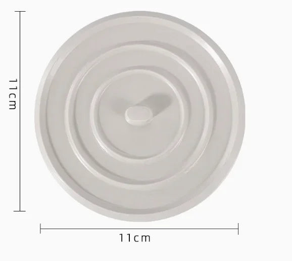 Silicone Drain Plug – Leak-Proof Sink & Bathtub Cover Silicone Drain Plug Axl WHITE