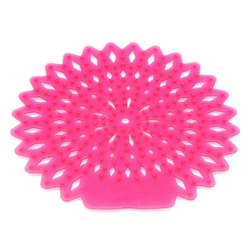 Urinal Screen Deodorizer – Lemon Fragrance Anti-Splash Mat Urinal Deodorizer Screen Axl Red