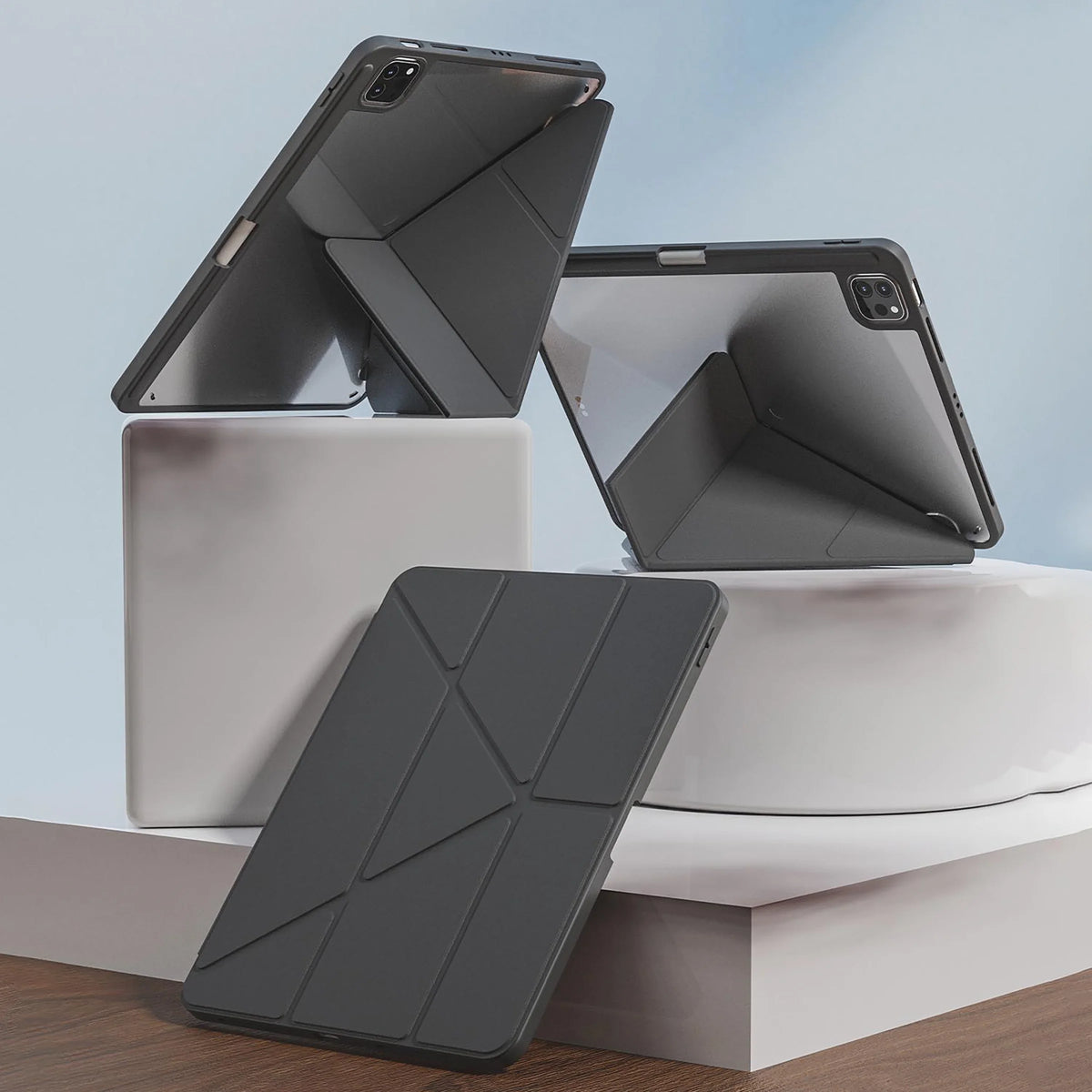 Y-Fold Magnetic iPad Case – Air, Pro 11/13, 6th–10th Gen Tablet Case Axl
