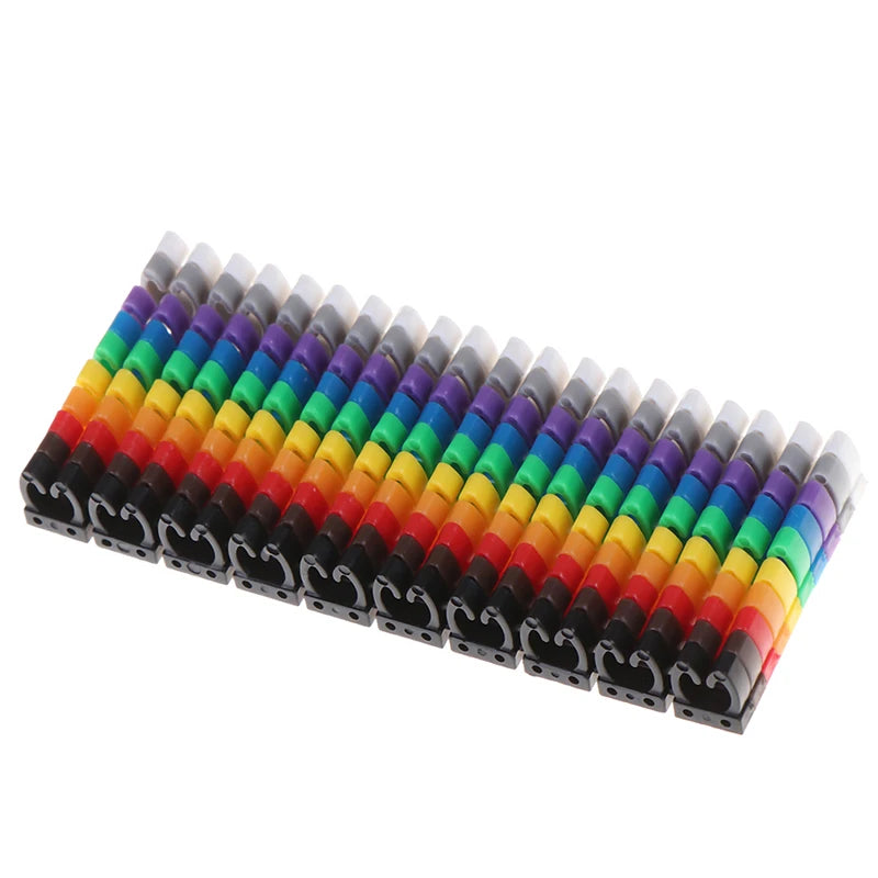 C-Type Cable Markers | Numbered Wire Tags 1.5–6mm² Cable Marker Tags Axl
