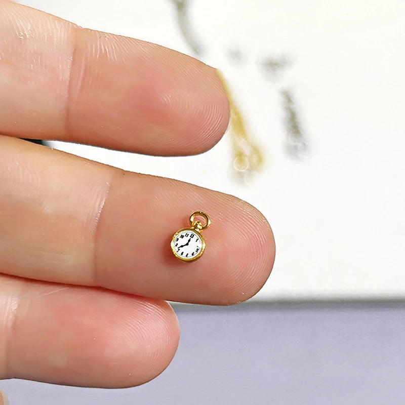 1/12 Dollhouse Miniature Vintage Pocket Watch Accessory Dollhouse Accessory Axl D