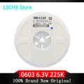 4000pcs SMD Ceramic Capacitor 0603 6.3V 2.2µF 225K Reel SMD Ceramic Capacitor Axl Default Title