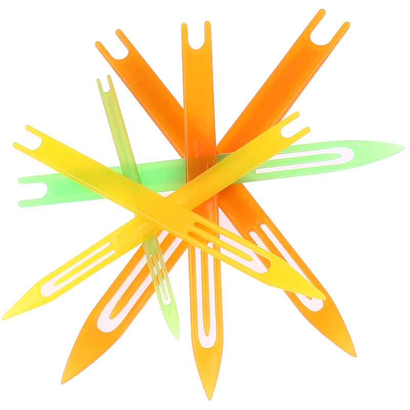 7-Piece Fishing Net Repair Netting Needles – Plastic Shuttle Set Fishing Net Needles Axl