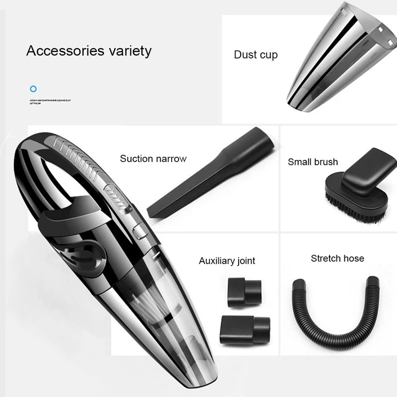 BALASHOV 6053 Cordless Handheld Vacuum – Wet Dry Pet Hair Handheld Vacuum Axl