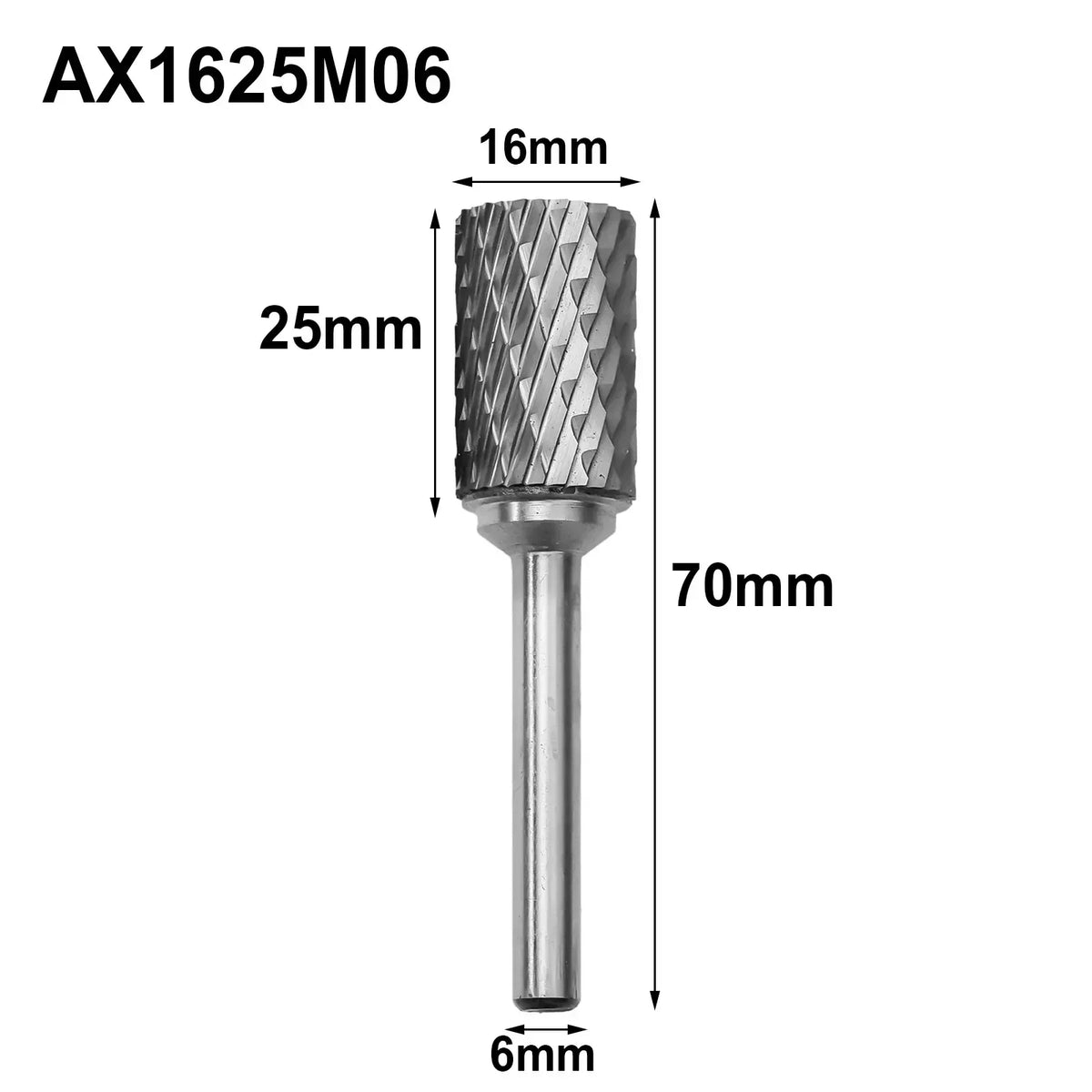 Carbide Rotary Burr – Metal Grinding & Milling Cutter Bit Carbide Rotary Burr Axl 16mm China Mainland