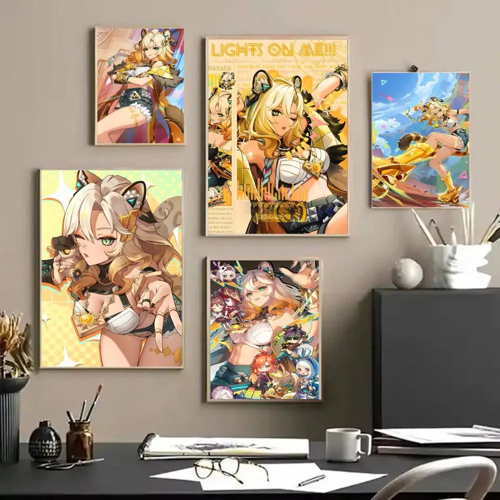 Xilonen Game Canvas Poster – Unframed Wall Art | Home Décor Canvas Wall Art Axl