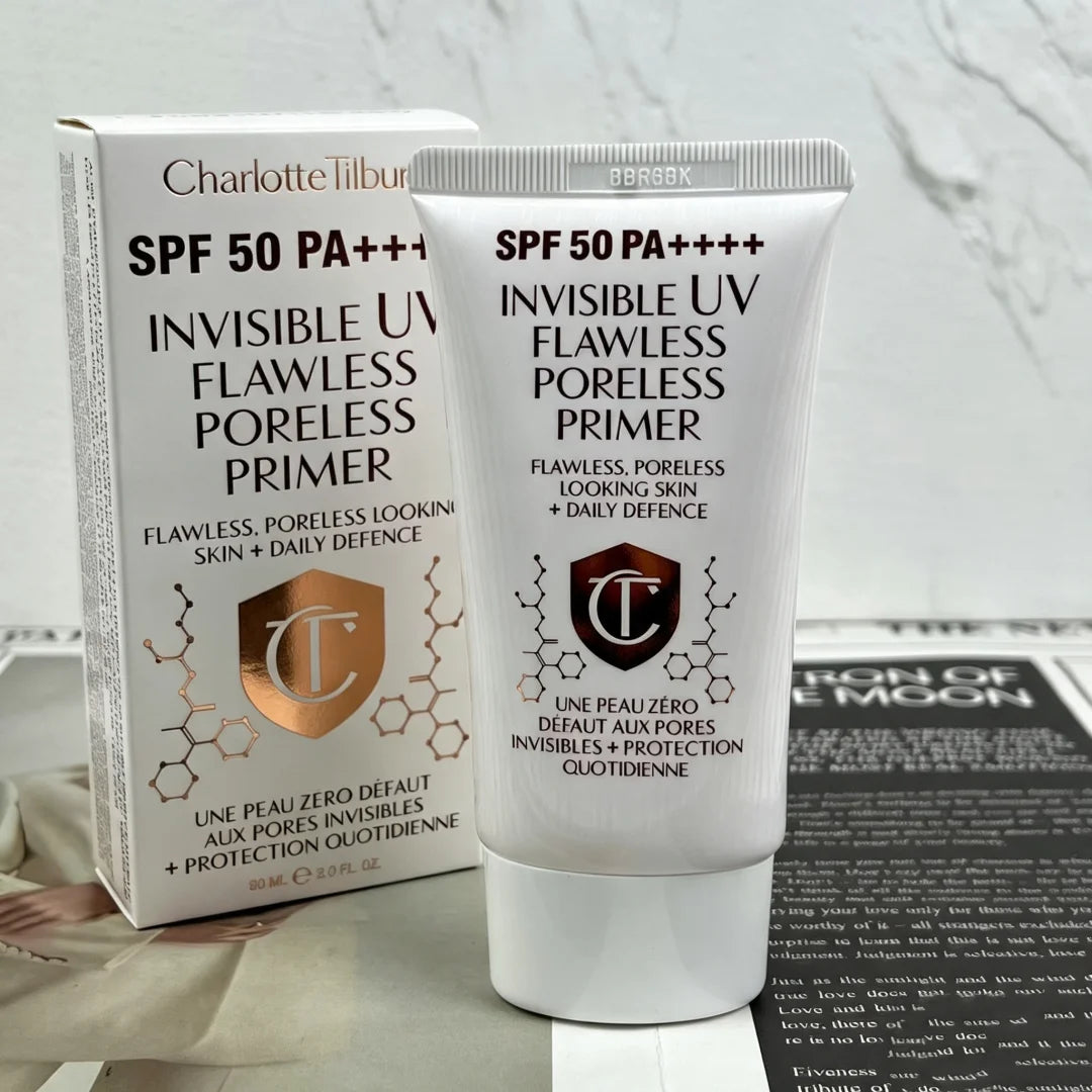 Charlotte Tilbury SPF50 Primer, Cleanser & Matte Lipstick Gift Set Makeup Gift Set Axl sunscreen