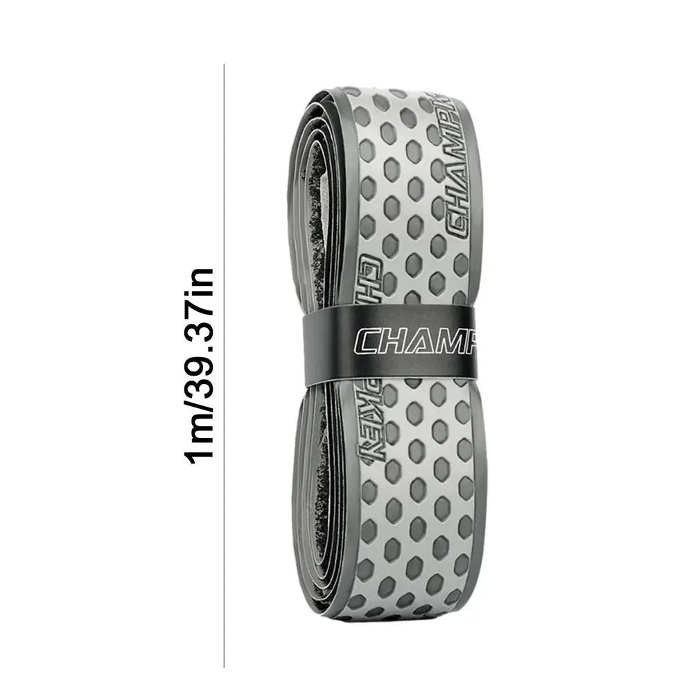 PU Tennis Overgrip Tape 1m – Racquet, Pickleball & Gym Grip Racquet Overgrip Tape Axl Grey