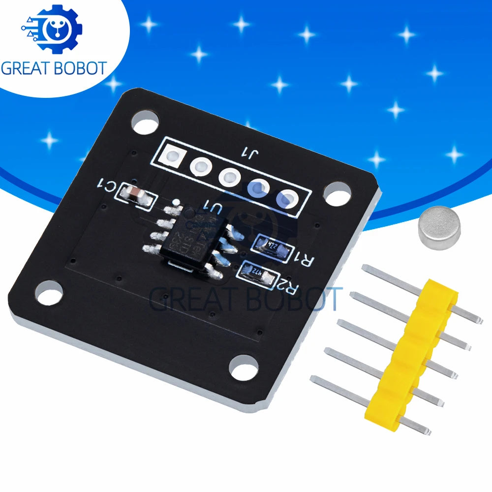 MT6701 14-Bit Magnetic Encoder Angle Sensor Module Encoder Sensor Module Axl Default Title