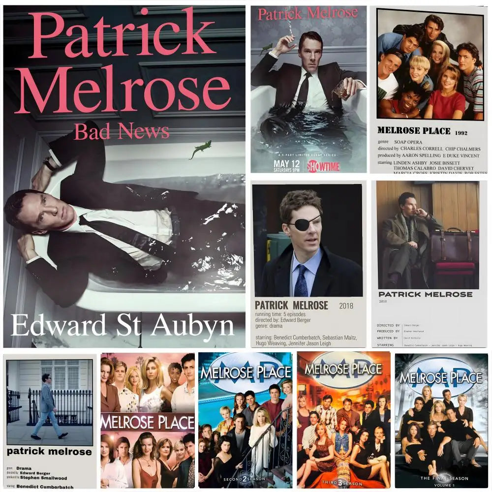Melrose Place TV Series HD Poster – Waterproof Wall Art Decor Wall Art Poster Axl