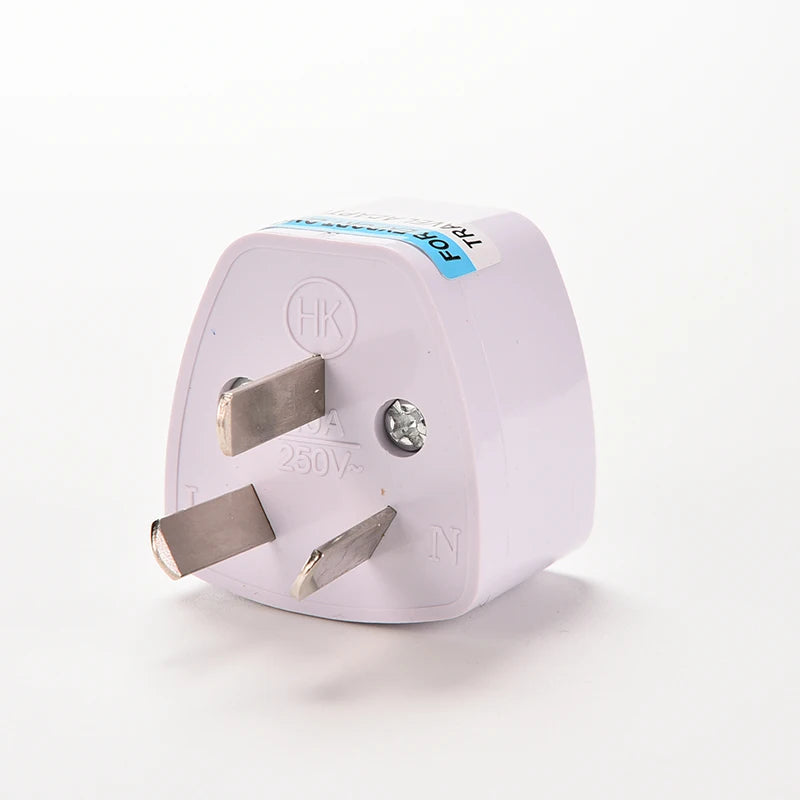 US EU UK to AU Australia 3-Pin Travel Power Plug Adapter Travel Plug Adapter Axl Style1