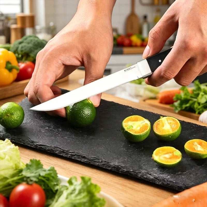 Forged Boning Meat Cleaver Knife – Stainless Steel with Cover Kitchen Cleaver Knife Axl
