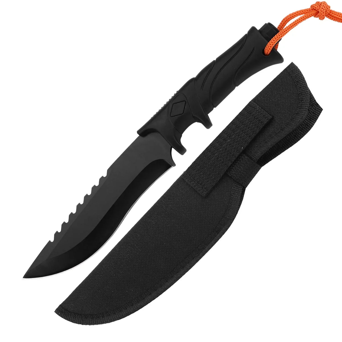 Fixed Blade Camping Knife – Stainless Steel EDC Survival Knife Fixed Blade Knife Axl YELLOW