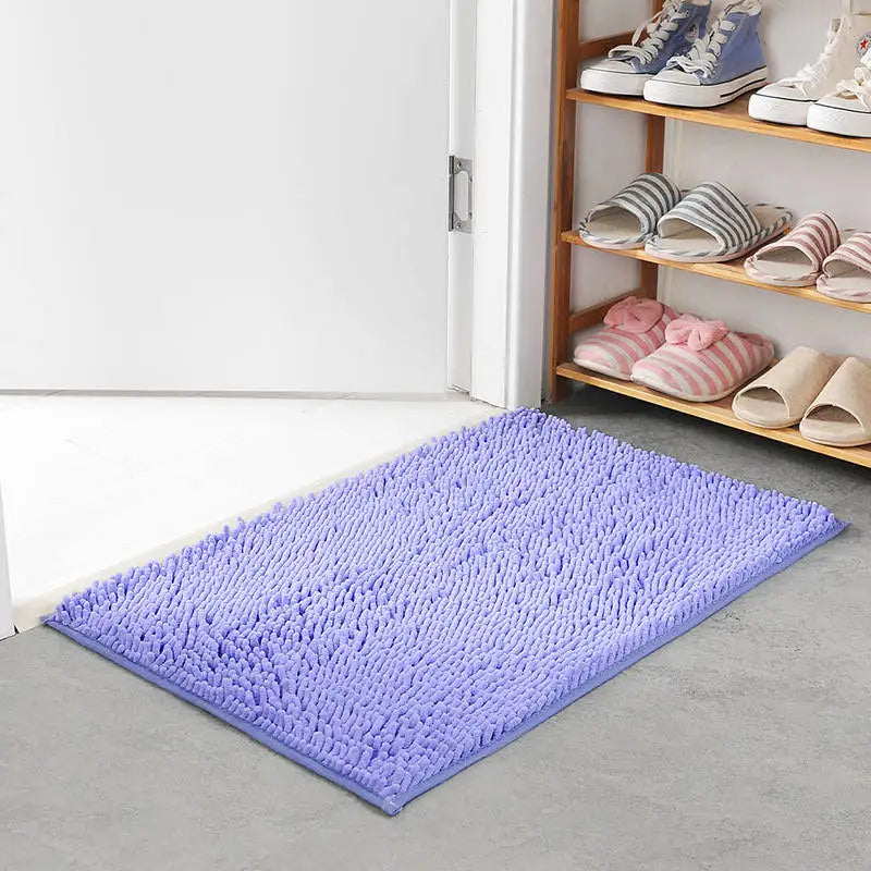 Thick Memory Foam Bath Mat – Absorbent Non-Slip Bathroom Rug Bath Mat Rug Axl Snowyblue about 40x60cm
