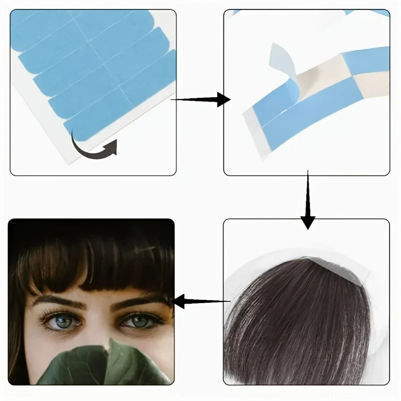 Waterproof Sweatproof Hair Extension Tape – Invisible 6 Pc Hair Extension Tape Axl