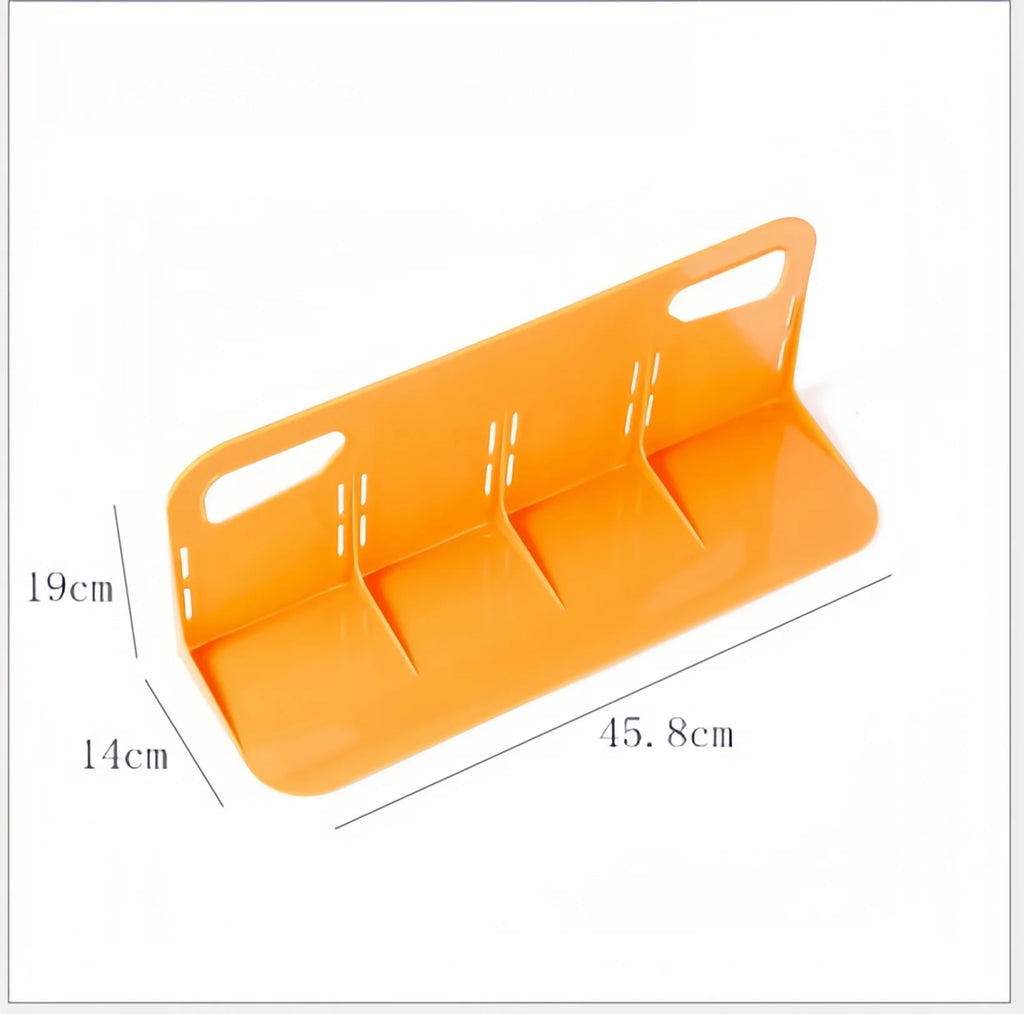 Car Trunk Organizer Rack – Shake-Proof Luggage Storage Holder Car Trunk Organizer Axl Orange Large